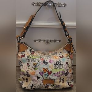 Disney Dooney and Bourke Sketch Purse Bag Disneyland
